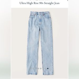 Abercrombie Ultra High Rise in colour “Light”